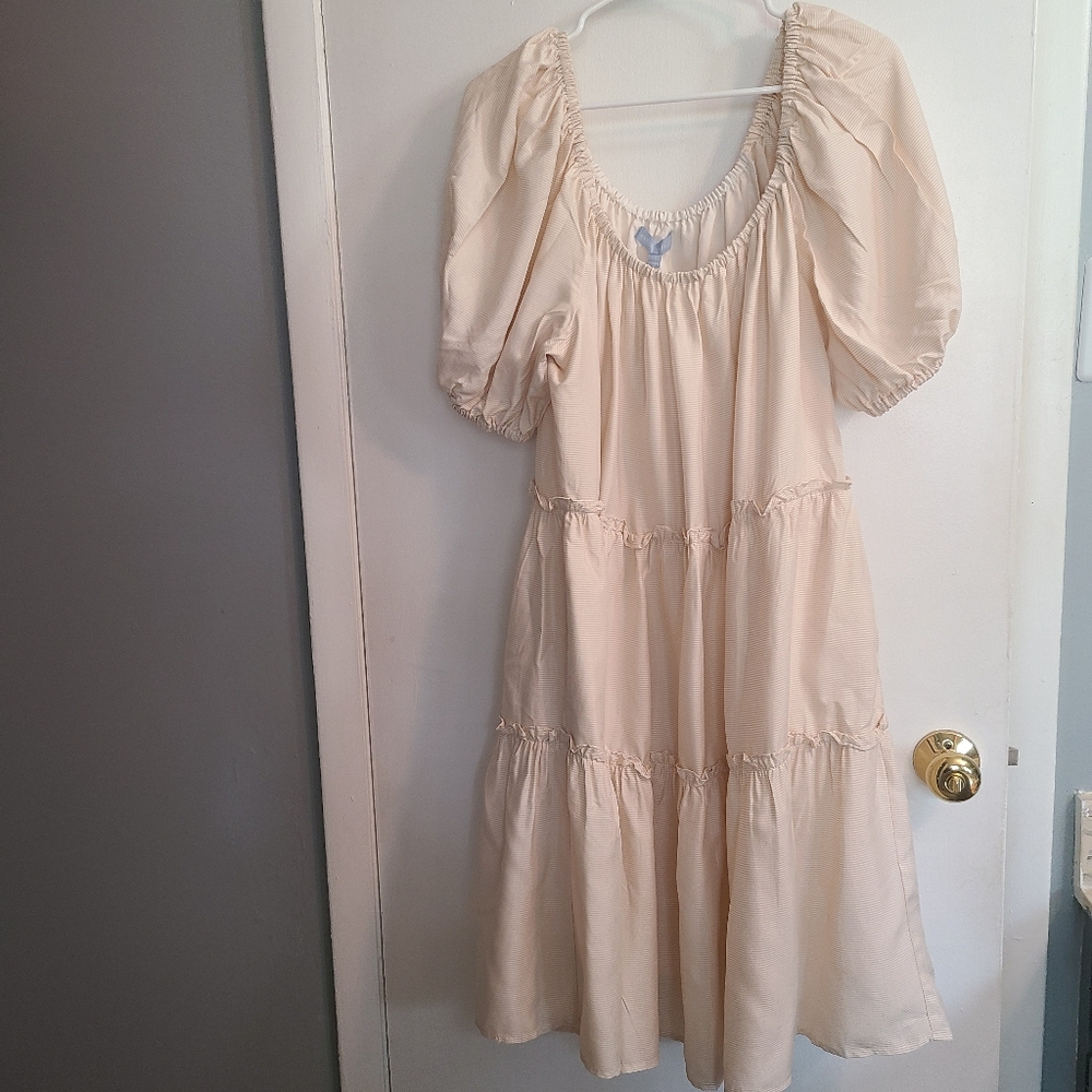 NWT Antonio Melani Southern Sweets Cotagecore Garden Tiered Midi Dress Size XL